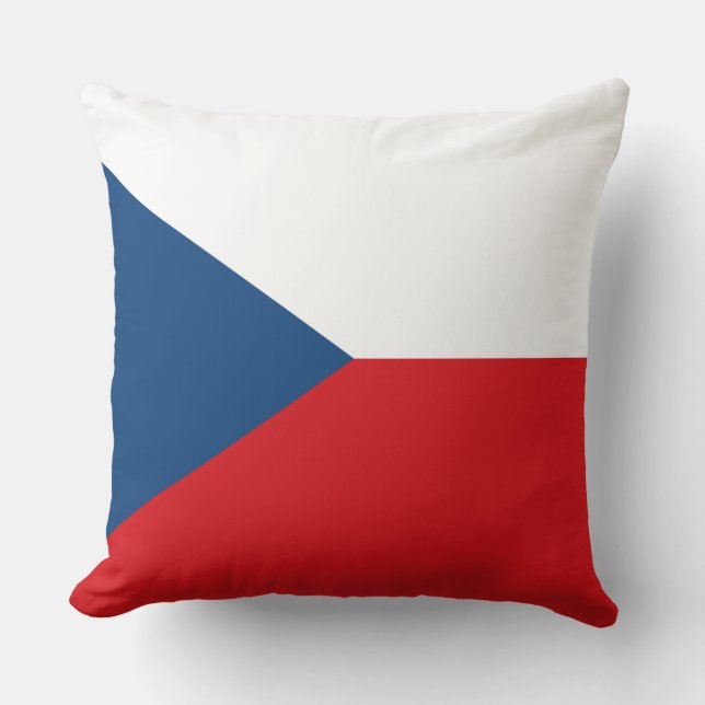 Coussin Drapeau tchèque (Recto)