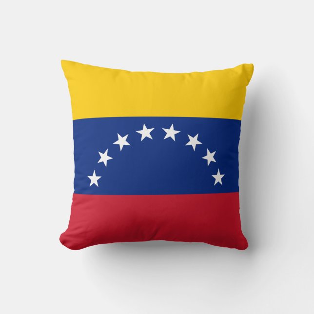 Coussin Drapeau vénézuélien (Recto)