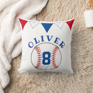 Coussin Drapeaux de baseball Ball Bunting Anniversaire de 