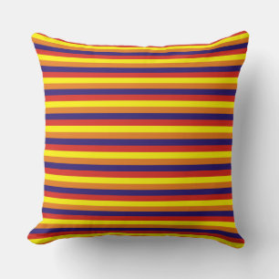 Coussin drapeaux de l'arizona bandes USA états-unis amériq