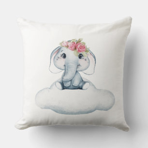 Coussin Dreamy Days avec Rosie l'éléphant.