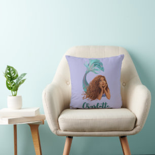 Coussin Dreamy Mermaid Ariel Art