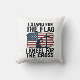 Coussin Dress pour le drapeau agenouillez pour la croix co