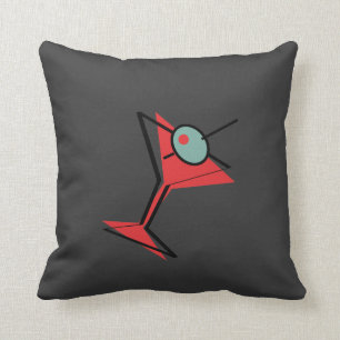 Coussin Droite de temps de Martini