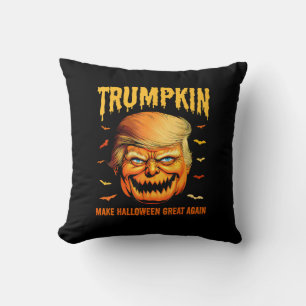 Coussin Drôle Citrouille américain Trumpkin faire Hallowee