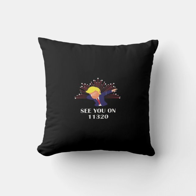 Coussin Drôle Dabbing Voir 11320 Design Graphic (Recto)