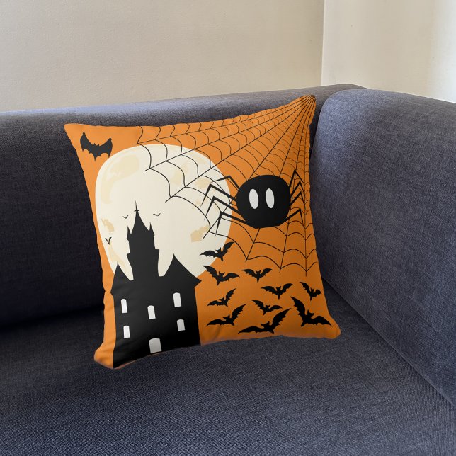 Coussin Drôle d'Halloween effrayant (Créateur téléchargé)