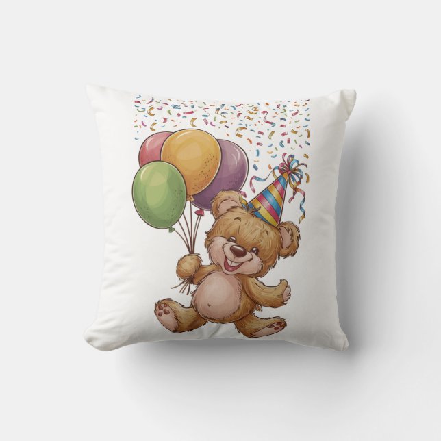 Coussin drôle d'ours (Recto)