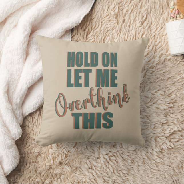 Coussin Drôle sarcastique dit citations célèbres (Couverture)