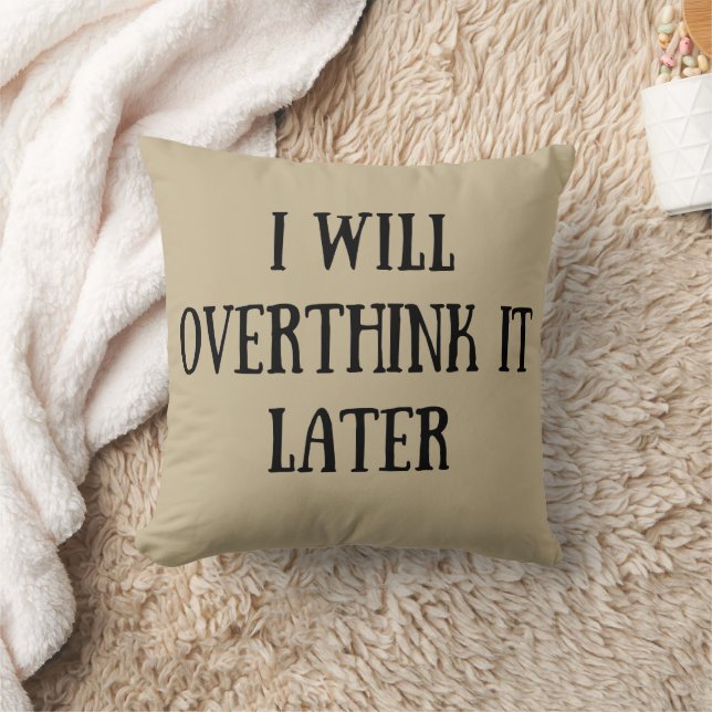 Coussin Drôle sarcastique dit citations célèbres (Couverture)
