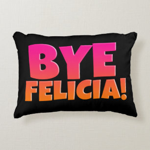 Coussin drôle secondaire de Felicia