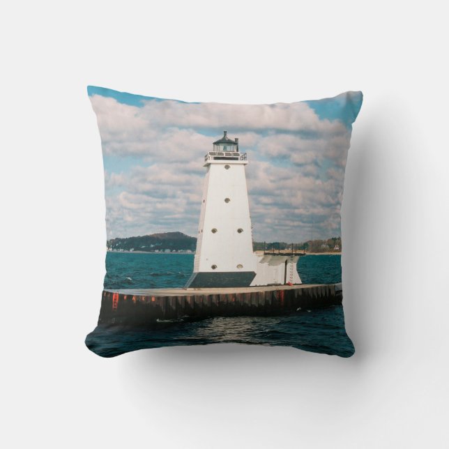 Coussin du carré lumineux de brise-vent Ludington  (Recto)