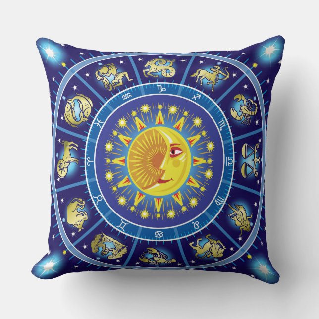 Coussin du cercle zodiacal (Recto)