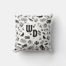 Coussin du club de livres Wicked Darlings