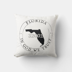 Coussin du code postal de Floride