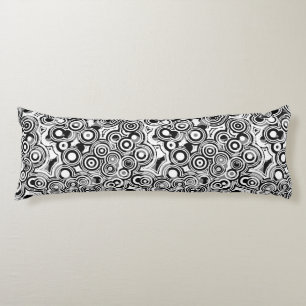 coussin du corps des cercles abstraits