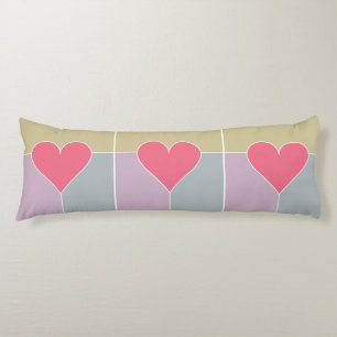 Coussin du corps du Motif cardiaque