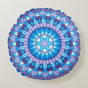 Coussin du cycle de mandala d'hiver
