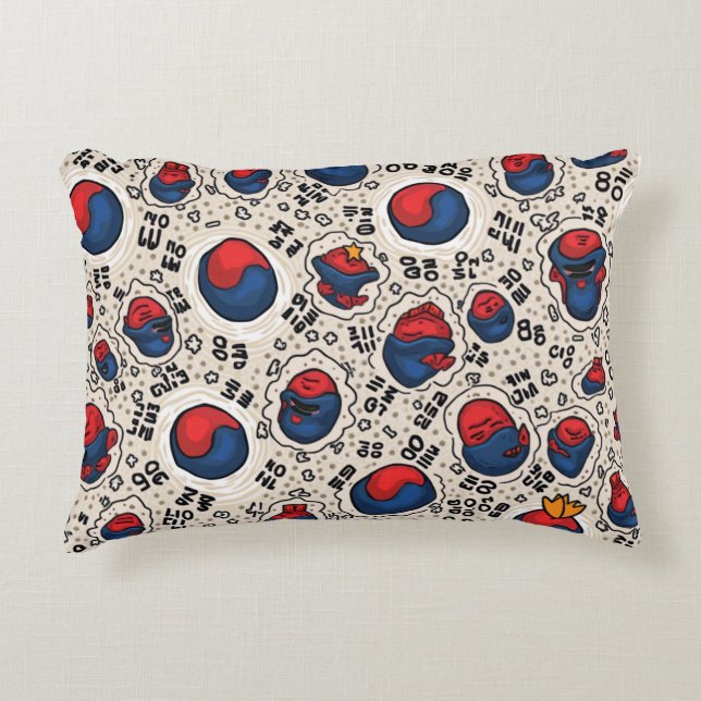 coussin du drapeau coréen (Devant)