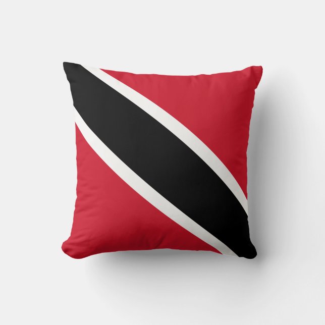 COUSSIN DU DRAPEAU DE TRINIDAD ET DE TOBAGO (Recto)