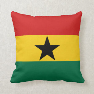 Coussin du drapeau du Ghana