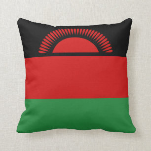 Coussin du drapeau du Malawi