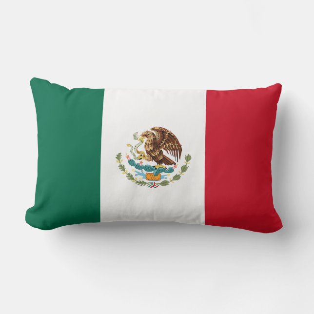 Coussin du drapeau mexicain (Recto)