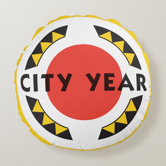 Coussin du logo de l'année urbaine (Devant)
