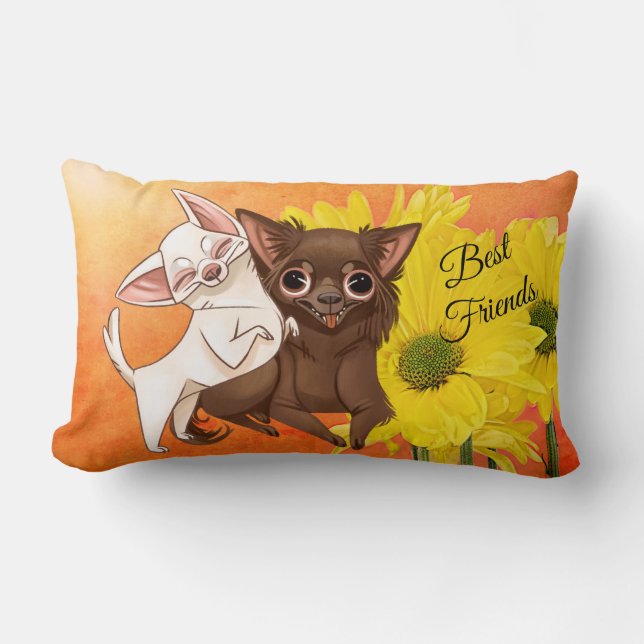 Coussin du meilleur ami de Chihuahua (Recto)