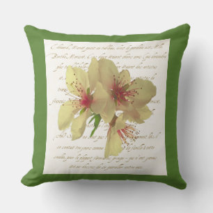 Coussin du Patio Fleur Français