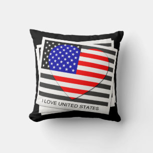 Coussin du pavillon des États-Unis