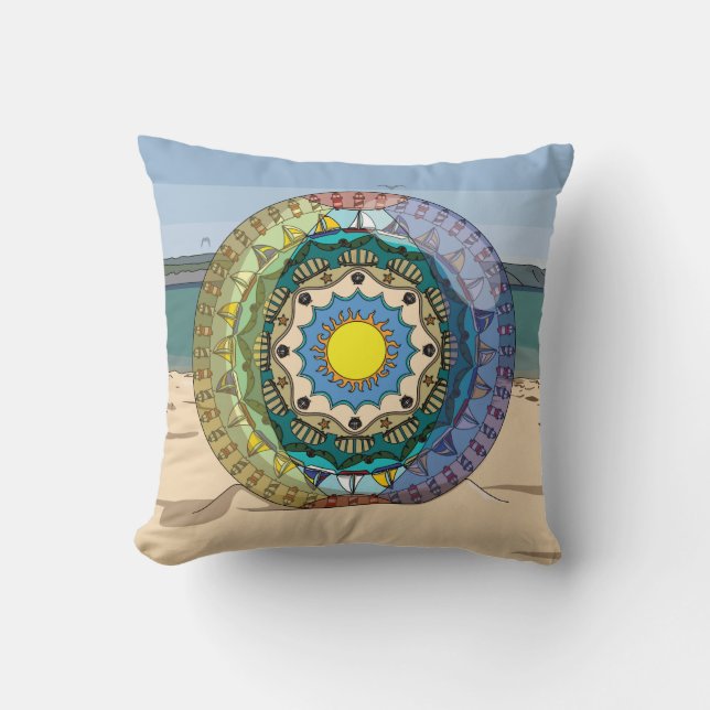 Coussin du soleil d'été (Recto)