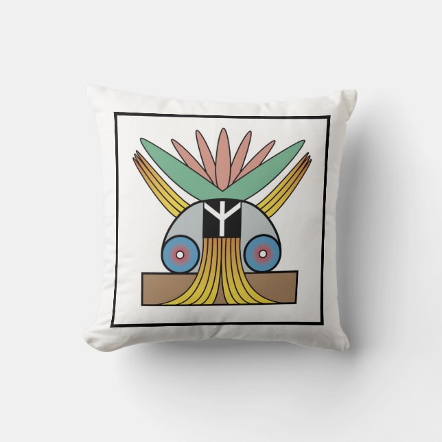 Coussin du symbole de paix de Salome (Recto)