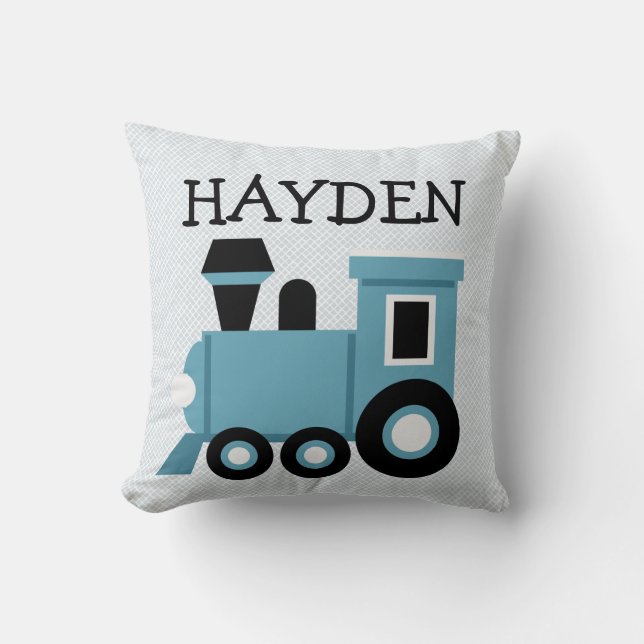 Coussin du train bleu Boys (Recto)