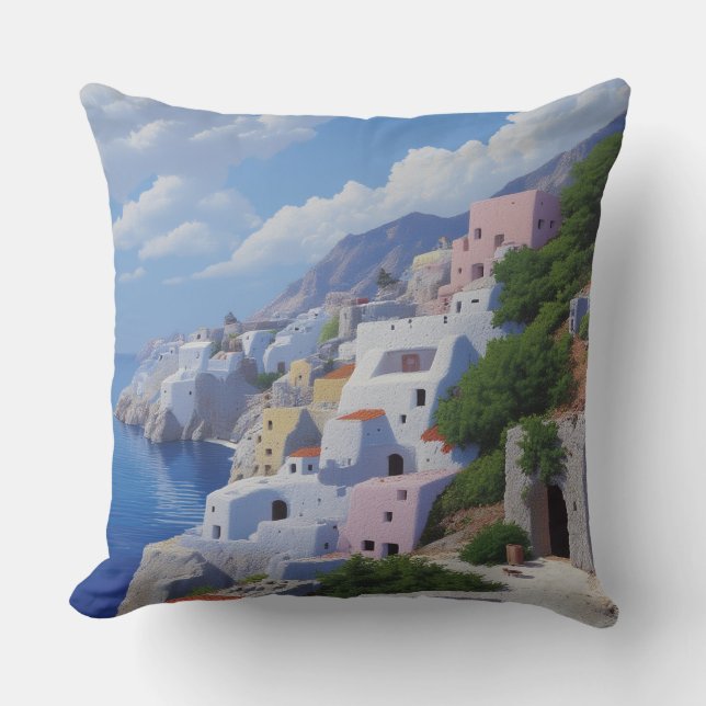 coussin du village de pêcheurs (Recto)