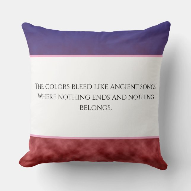 Coussin Duskstatic (Recto)