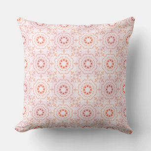 Coussin Dusky Pink Pastels Printemps Rouge Dopamine Décor
