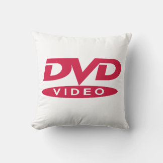 Coussin DVD Video Red Logo - Cushion