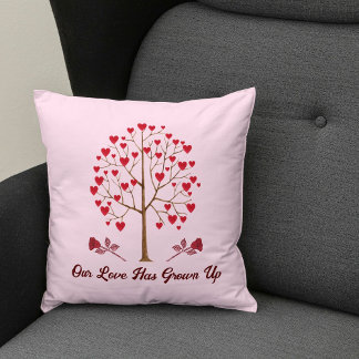 Coussin DYI Elegant Classic Valentine's Day Love Red Pink