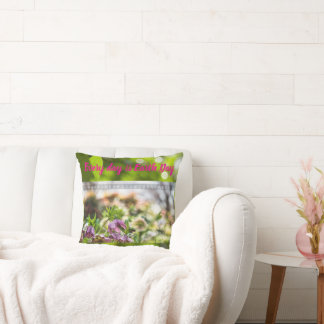 Coussin Earth Day Gift 🌸Mystical Flower | Throw Pillow