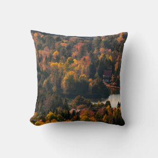 Coussin earthy cottage throw pillow