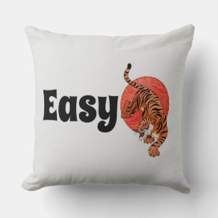 Coussin Easy Tiger – Audacieux