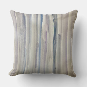 Coussin Eau Bleue Abstraite Plage Jeu d'oreiller