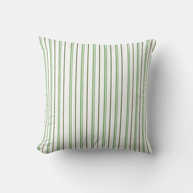 Coussin Échantillon de bandes Abstraites sans couleur (Recto)