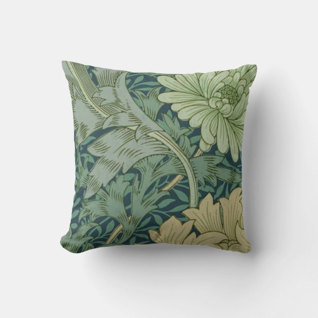 Coussin Échantillon de motif de papier peint avec le (Recto)