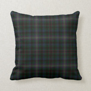 Coussin éclectique de tartan