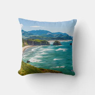 Coussin Ecola State Park, Oregon. Panorama du croissant