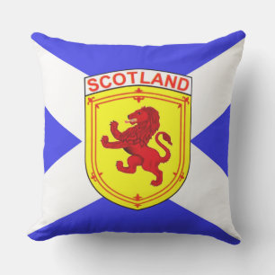 Coussin Ecosse, Lion Rampant, Ancien drapeau d'Ecosse