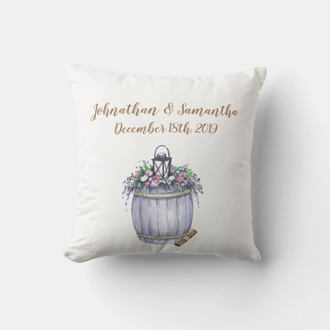 Coussin Écouteur de 16 po x 16 po personnalisé Pays W (Recto)