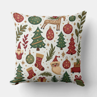 Coussin Écoutez autant d'images de Noël que vous c